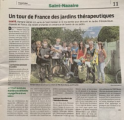 Presse Océan - 2021 - Arrivée Tour de France