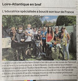 Ouest - France - 2021 - Arrivée Tour de France